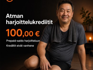 Atman harjoittelukrediitit – 100 €