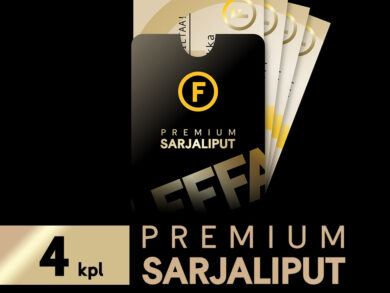 Premium-kulttuurietusarjaliput 4 x 16,95 €