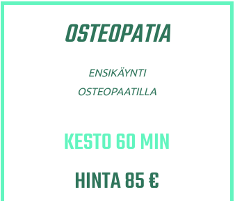 Osteopatia 60 min