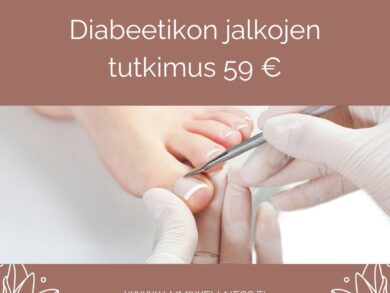 Diabeetikon jalkojen tutkimus