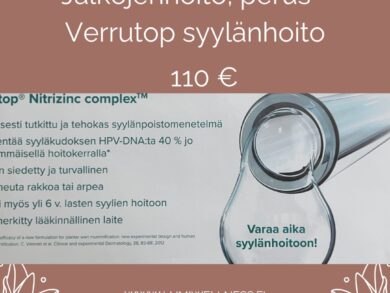 Jalkojenhoito sekä Verrutop syylänhoito