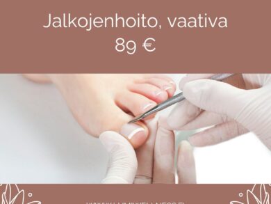 Jalkojenhoito vaativa