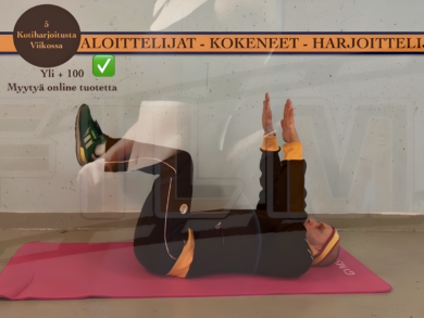 Vahvempi ja kiinteämpi keskivartalo -harjoituspaketti