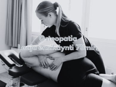 Osteopaatin laaja ensikäynti 75min