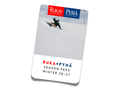 Kausikortti Ruka+Pyhä talvi 2026-2027