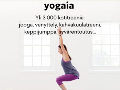 12 kk tilaus - Yogaia kotitreenit:  yin jooga, venyttely, kahvakuulatreeni, jooga, meditaatio, syvärentoutus...